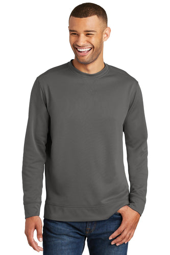 Port & Company Charcoal PC590 sweatshirts with logo printed