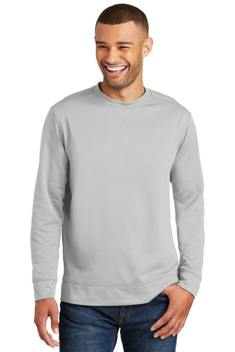 Port & Company Silver PC590 sweatshirts with logo printed