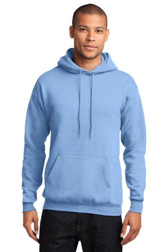 port & company light blue pc78h sweatshirts custom logo