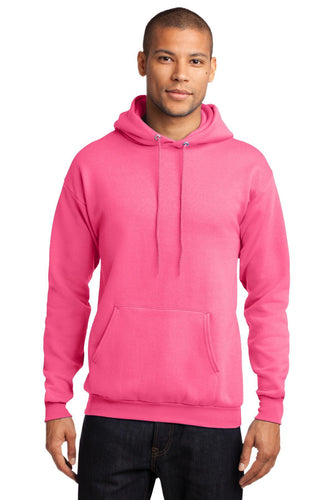 port & company neon pink pc78h sweatshirts with company logo