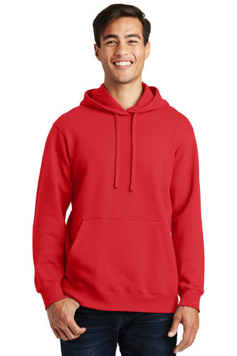 port & company bright red pc850h custom logo sweatshirts