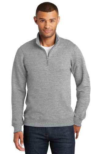 port & company athletic heather pc850q sweatshirts with logos