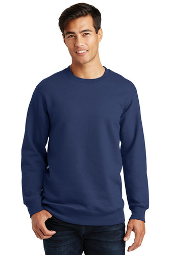 port & company team navy pc850 custom dri fit sweatshirts