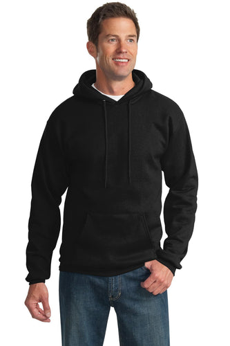 Port & Company Jet Black PC90HT custom dri fit sweatshirts
