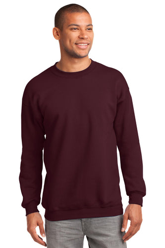 Port & Company Maroon PC90T custom design sweatshirts