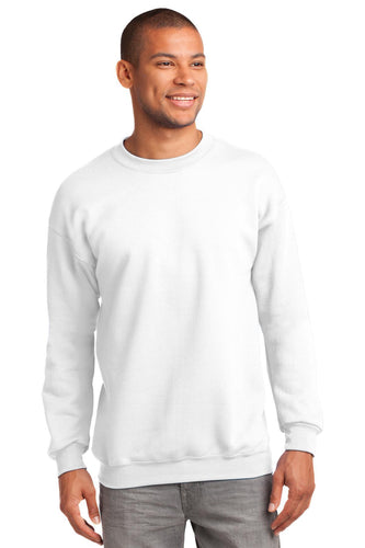 Port & Company White PC90T custom design sweatshirts