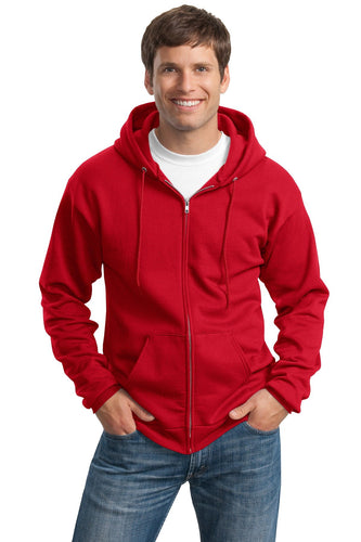 Port & Company Red PC90ZHT sweatshirts with logos