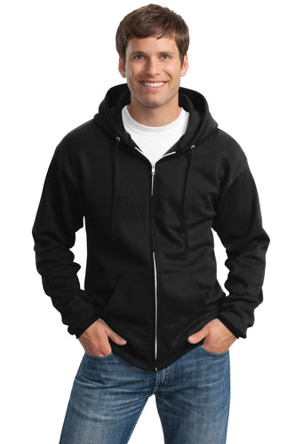 Port & Company Jet Black PC90ZHT sweatshirts with logos