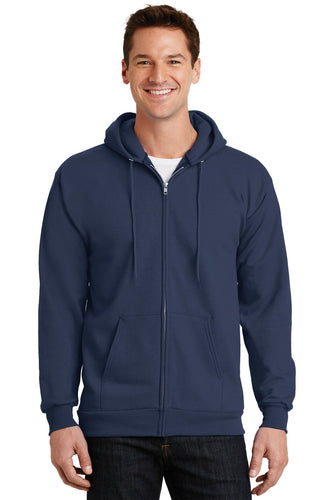 port & company navy pc90zh business sweatshirts with logo
