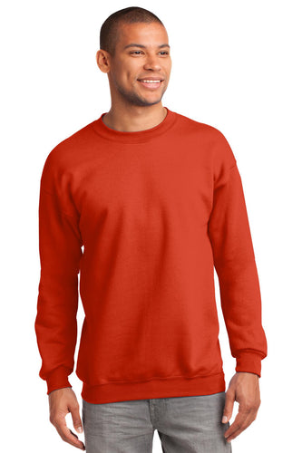 port & company orange pc90 custom embroidery sweatshirts