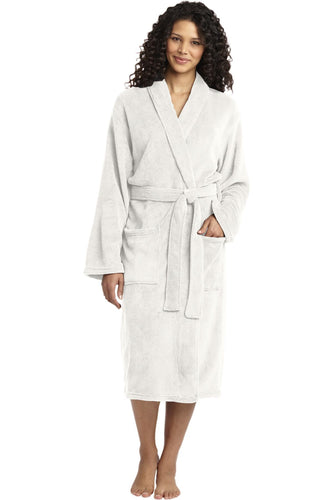 Port Authority Plush Microfleece Shawl Collar Robe