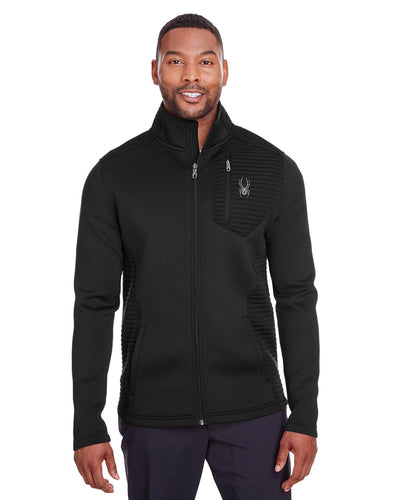 Spyder Black S16539  company embroidered jackets