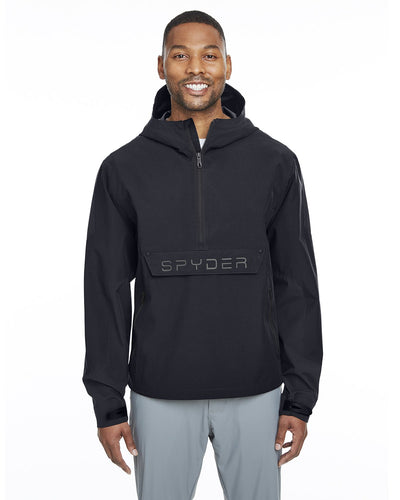 embroidered team jackets Spyder BLACK S17032