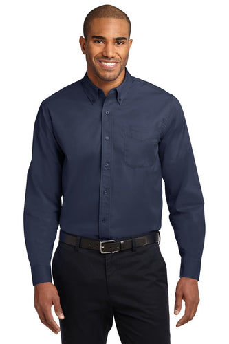 Port Authority Navy/Light Stone S608 custom corporate clothing