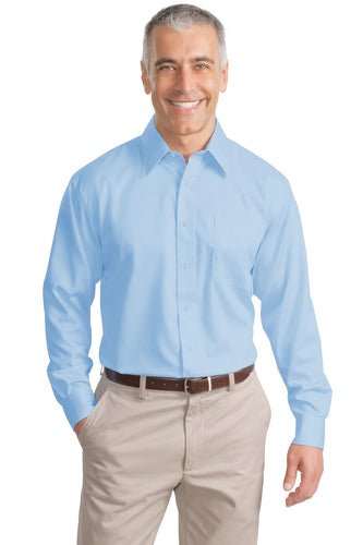 Port Authority Sky Blue S638 embroidered work shirts