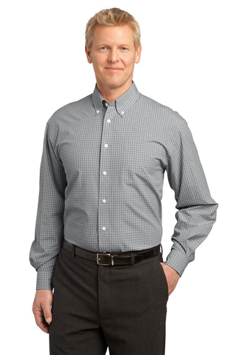 Port Authority Charcoal S639 embroidered work shirts