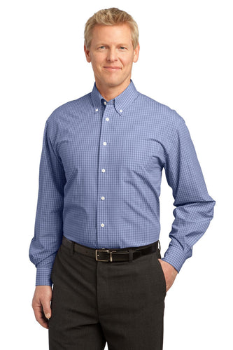 Port Authority Navy S639 embroidered work shirts