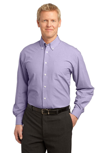 Port Authority Purple S639 work shirts with logo