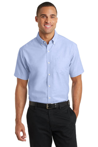 Port Authority Oxford Blue S659 custom work shirts