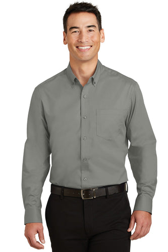 Port Authority Monument Grey S663 custom corporate clothing