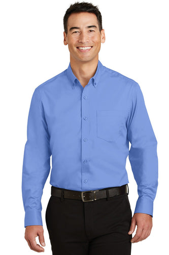 Port Authority Ultramarine Blue S663 business shirts with company logo