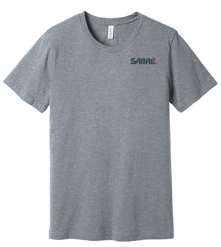 SABRE SHORT SLEEVE T-SHIRT, Athletic Heather [SABRE LAW ENFORCEMENT]