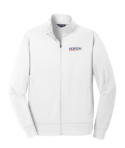Sport-Tek White ST241 custom work sweatshirts