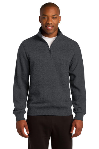 Sport-Tek Graphite Heather TST253 business sweatshirts with logo
