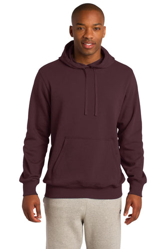 Sport-Tek Maroon ST254 sweatshirts with logo embroidery