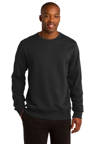 Sport-Tek Black ST266 custom sweatshirts with logo