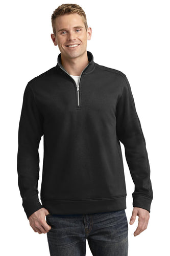 Sport-Tek Black ST291 custom embroidery sweatshirts