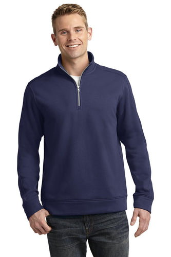 Sport-Tek True Navy ST291 custom embroidery sweatshirts