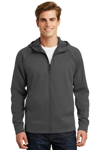 Sport-Tek Iron Grey ST295 business sweatshirts with logo