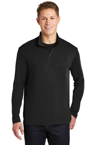 Sport-Tek Black ST357 custom sweatshirts for business
