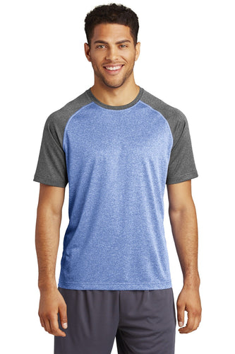 Sport-Tek Heather-On-Heather Contender Tee