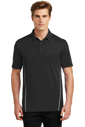 Sport-Tek Black/ Heather Grey ST620 custom polo shirts dri fit