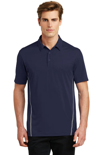 Sport-Tek True Navy/ Heather Grey ST620 custom polo shirts dri fit