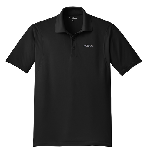 Sport-Tek Black ST650 order custom polo shirts