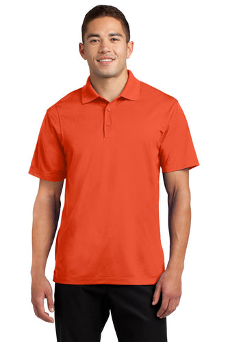 Sport-Tek Deep Orange ST650 custom dri fit polo shirts