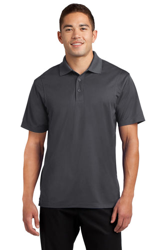 Sport-Tek Iron Grey TST650 business polo shirts embroidered