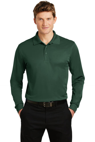 Sport-Tek Forest Green ST657 business polos with logo