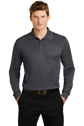 Sport-Tek Iron Grey ST657 custom design polo shirts