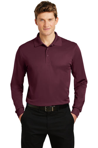 Sport-Tek Maroon ST657 custom design polo shirts