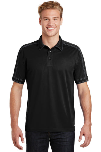 Sport-Tek Black ST659 custom polo shirts dri fit