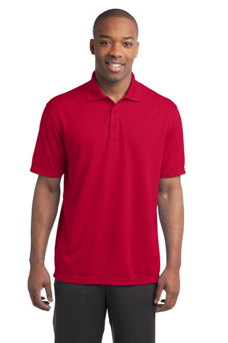 Sport-Tek True Red ST680 custom made work polo shirts