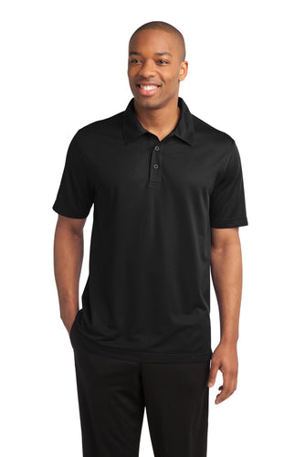 Sport-Tek Black ST690 custom logo polo shirts