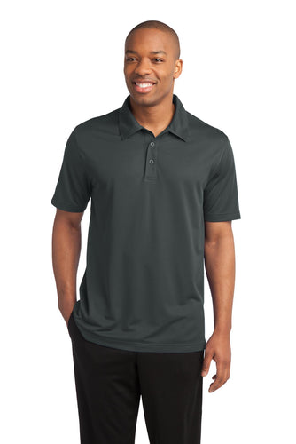 Sport-Tek Iron Grey ST690 custom logo polo shirts