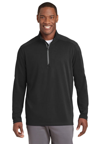 Sport-Tek Black ST860 sweatshirts with company logo