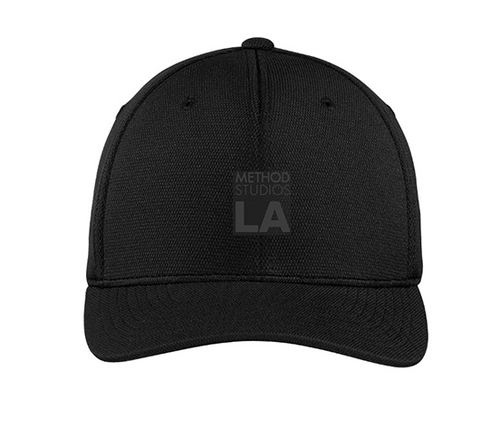sport tek flexfit cool dry poly block mesh cap stc22 black method studios