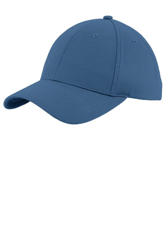 sport tek posicharge racermesh cap dawn blue